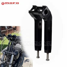 Club Style Pullback Handlebar Riser 10'' For Harley Softail FXBB FXLRST FXFB 114