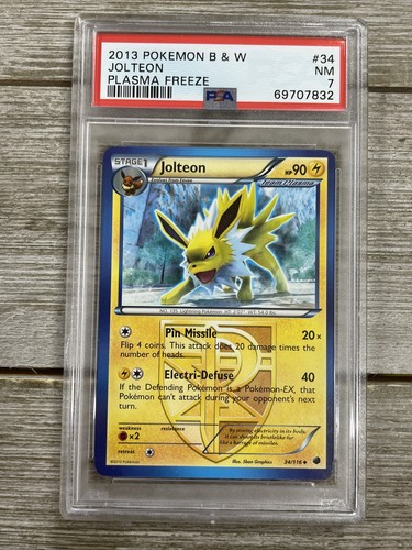 Jolteon graded PSA 7 for sale on eBay