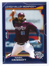 2025 Lehigh Valley Ironpigs (AAA-Philadelphia Phillies) Nabil Crismatt