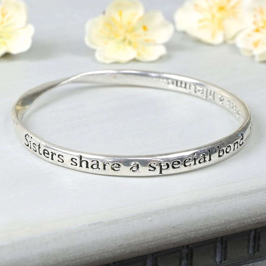Sister bangle bracelets deals