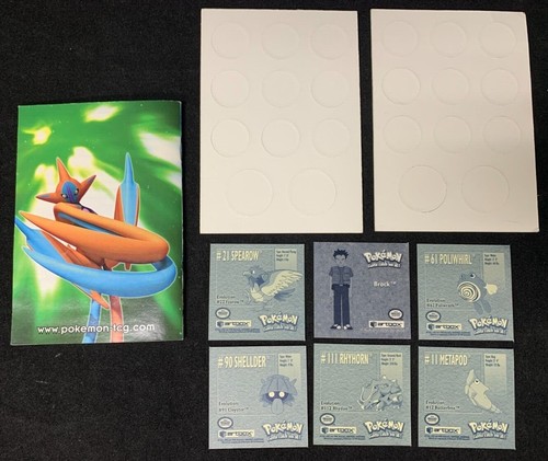Pokemon Mixed Lot - 2003 Damage Counter - 6 Artbook Cards - Deoxys Rulebook - Picture 5 of 8