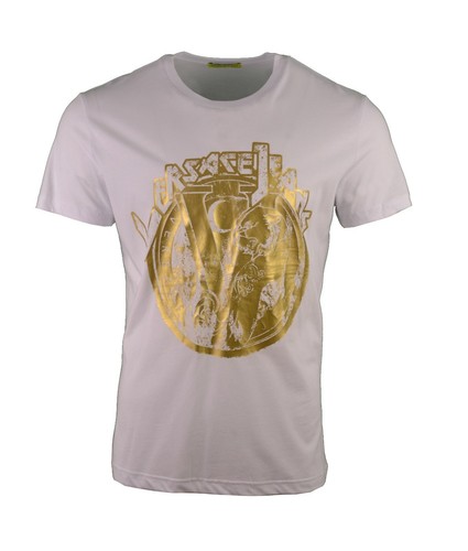 Startup Donna T-Shirt con Collana Catena Oro e Bianca