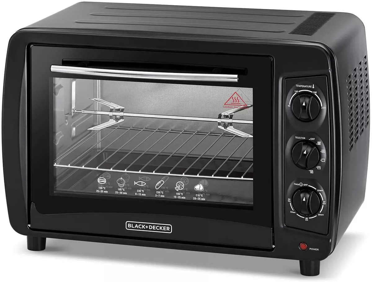 66L Toaster Oven with Double Glass and Rotisserie