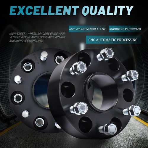 4 Espaciadores 6x5.5 De Rines 2 Pulgadas Para Chevy Silverado GMC Sierra Savana - Picture 4 of 6