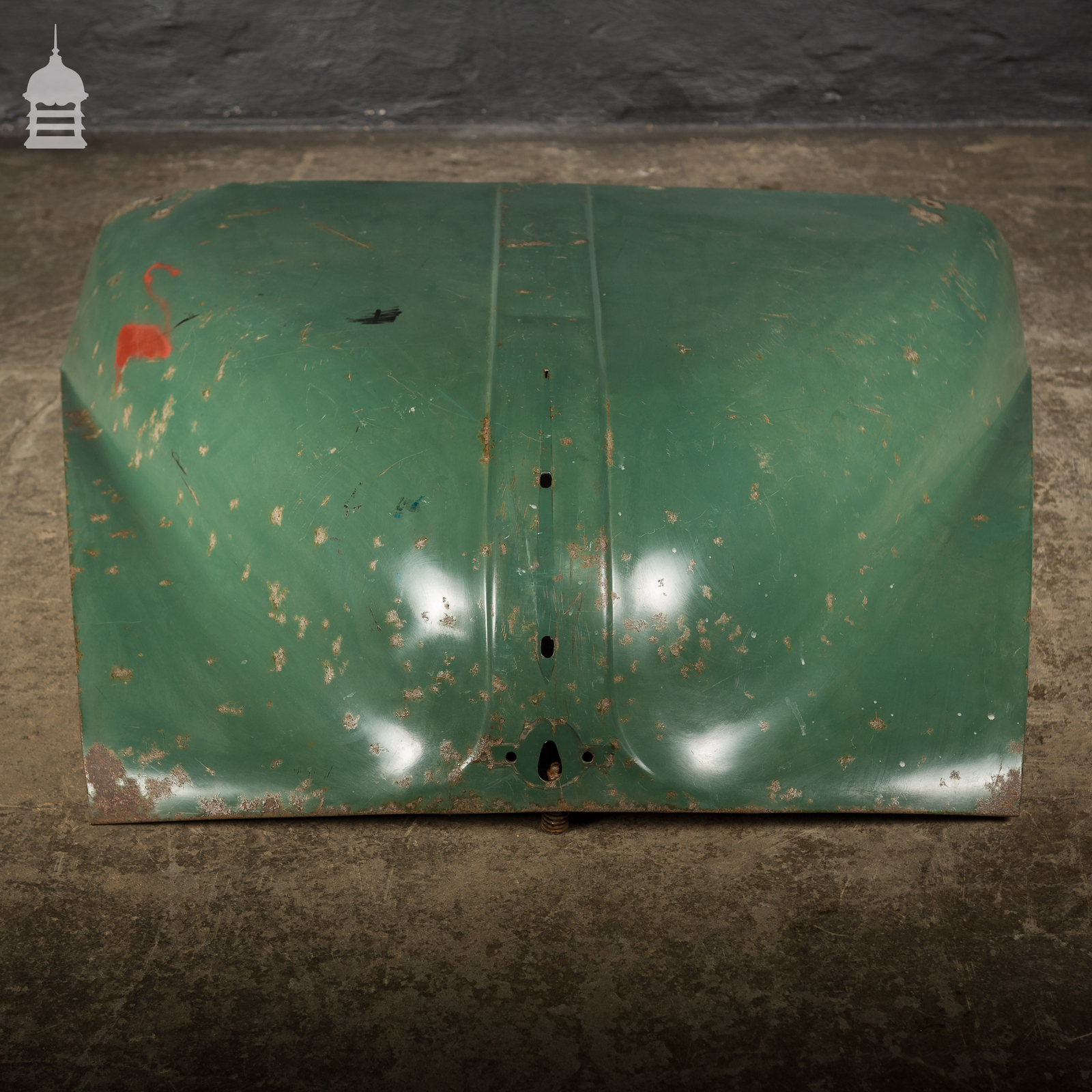 Morris Minor 1000 Bonnet, Vintage Green with Distressed Paint | eBay UK