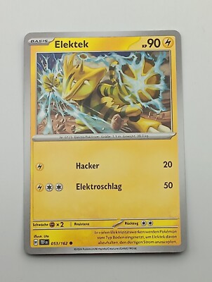 Pokémon TCG Einzelkarte Elektek NM