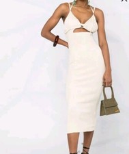 JACQUEMUS La Robe Pila Mid-Length Dress 38