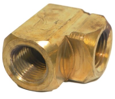 Big A Service Line 3-20020 Messing Rohr 90 Deg Strasse Ellbogen 1/8 '' x