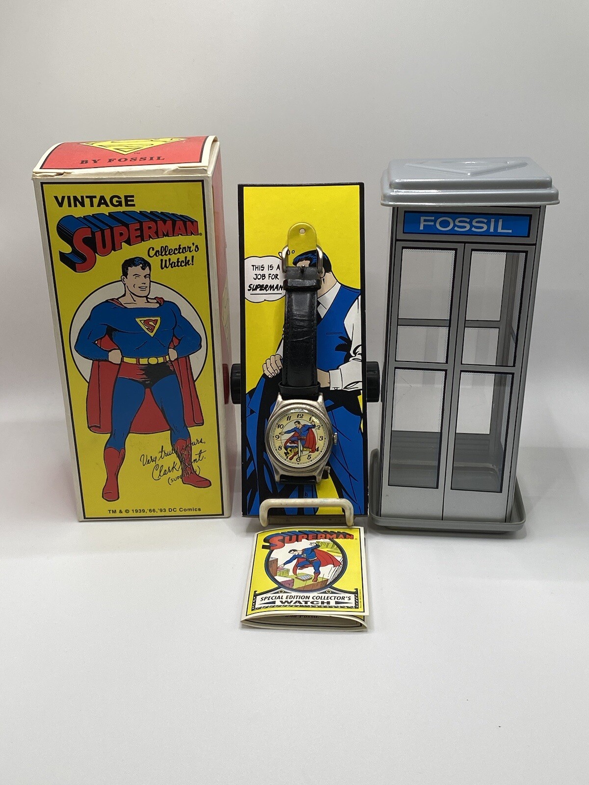 fossil superman watch