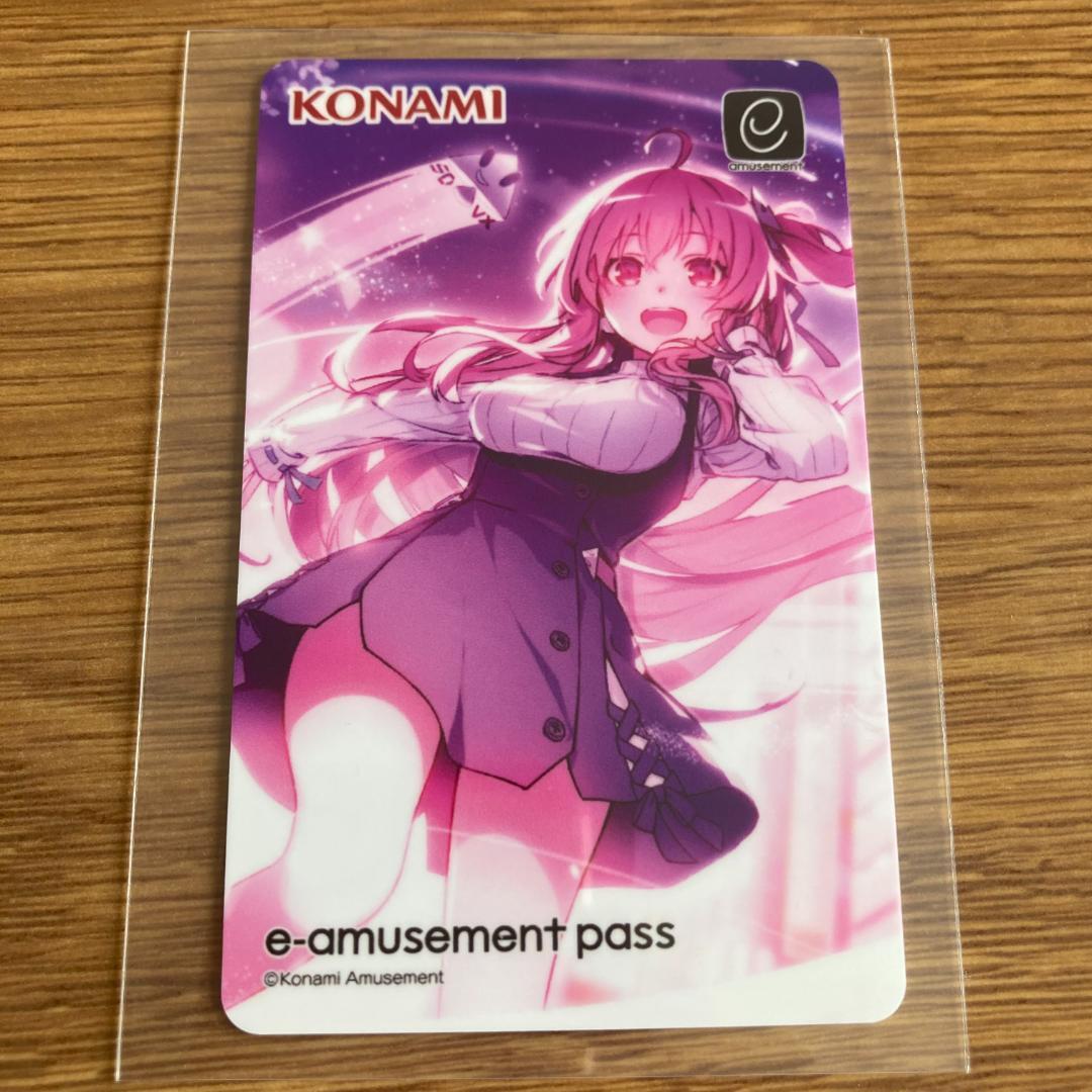【未使用】SDVX／e-amusement pass KAC Konami e-AMUSEMENT PASS Card Sound Voltex Rasis SDVX Arcade