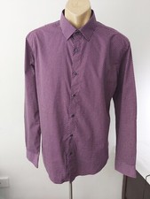 MEN'S TAROCASH SIZE L BUSINESS SHIRT, NWOT, PURPLE