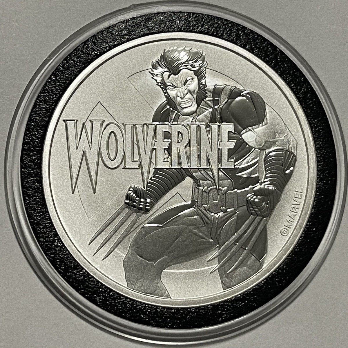 2021 Wolverine Marvel Collector Proof Coin 1 Troy Oz .9999 Fine