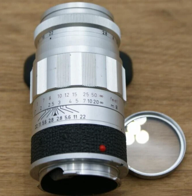 Leica Leitz Wetzlar Elmarit 90mm f2.8 Lens for Leica M-Mount From