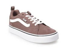 VANS Filmore Skateboarding Suede Tennis Shoes Walnut White Men’s 7 $120