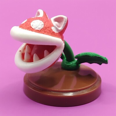 Pac'n Flower Super Mario Bros Choco Egg Mini Figur Gashapon Furuta Japanisch