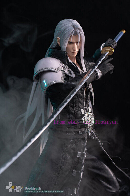 Perfect Gametoys Gt-003 1/6 Sephiroth Action Figure Toy In Perfect Gametoys Gt-003 1/6 Sephiroth Action Figure Toy In