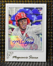 MAGNEURIS SIERRA  -  2017 TOPPS GALLERY AUTOGRAPH #81 