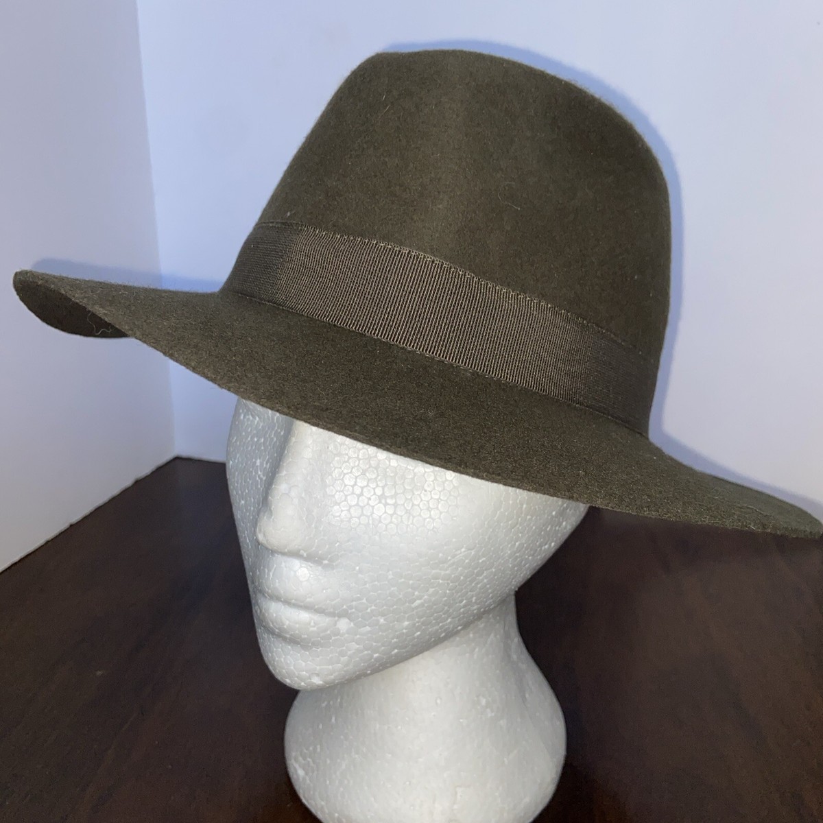 Barneys New York Dusty Pink 100% Wool Fedora Hat Men Fashion Fedora Hat Dusty Pink – Men Suits Direct main image 4