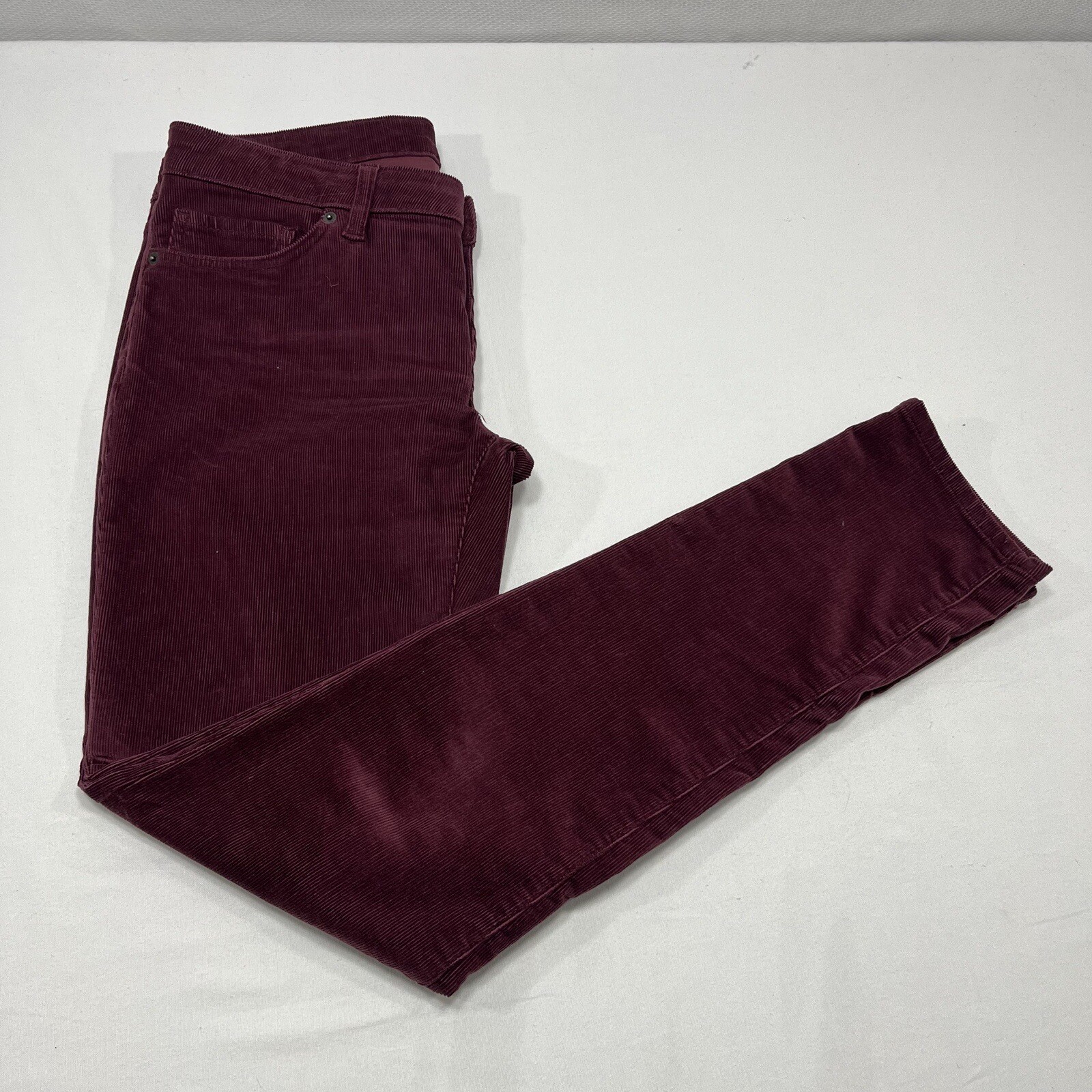 Patagonia Corduroy Pants Womens 30 (33x32) Maroon Burgundy Organic Cotton thumbnail 5
