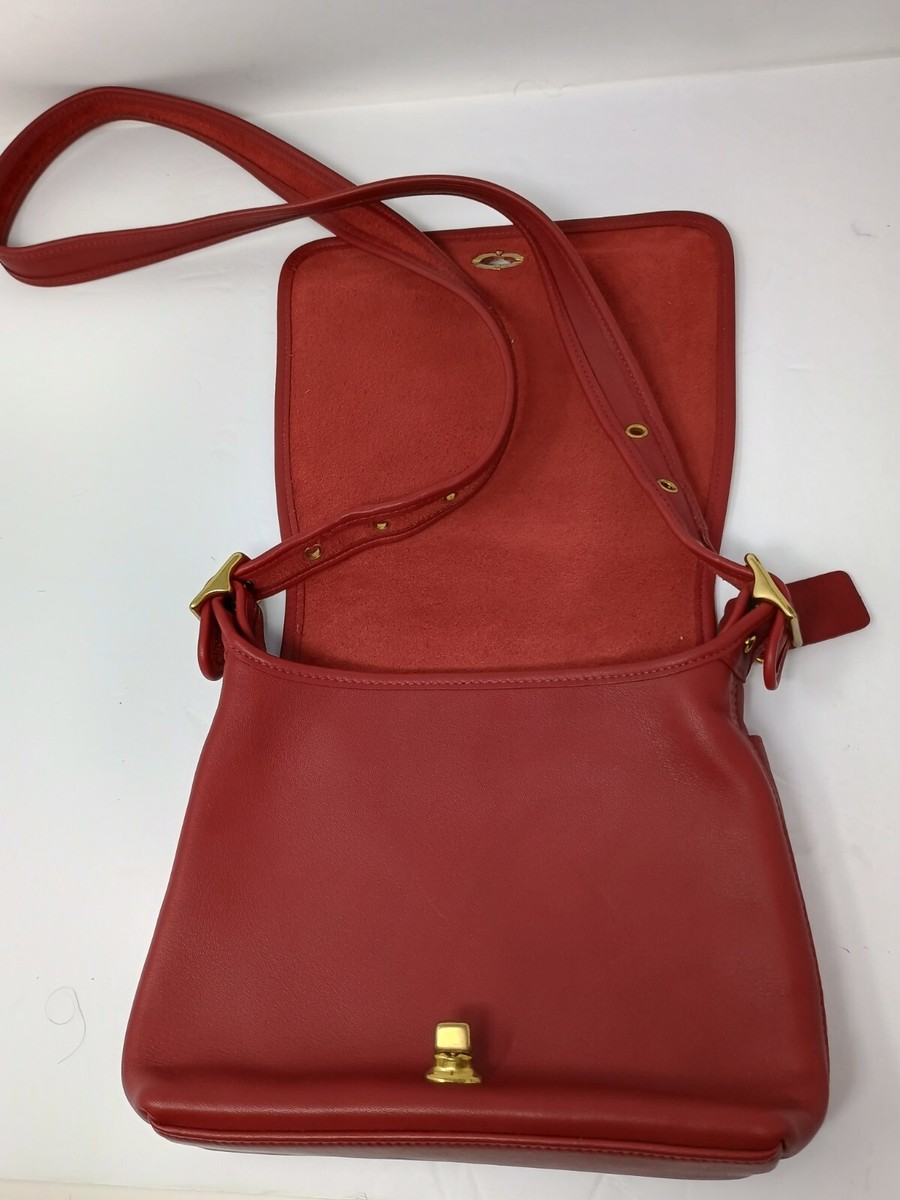 EUC! Vintage Coach Legacy Companion Flap Turn Lock Crossbody