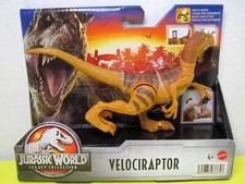 Mattel Jurassic Park World 7" VELOCIRAPTOR Dinosaur
