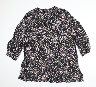 Marks & Spencer Damen Viskosemischung Etui Größe 22 V-Ausschnitt B