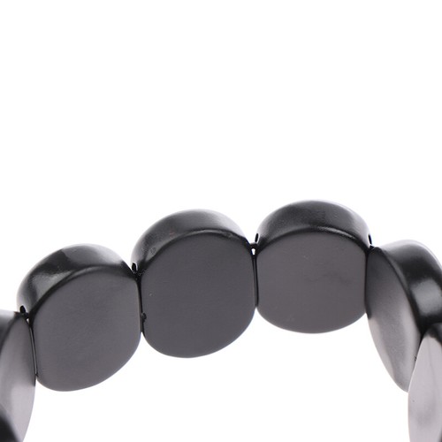 Slimming Natural Bian Stone Bracelet Magic Energy Black Stone Therapy Brace-ZK - Picture 7 of 11