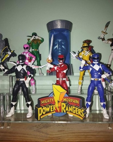 MIGHTY MORPHIN POWER RANGERS logo display Beena Studio - Picture 3 of 5