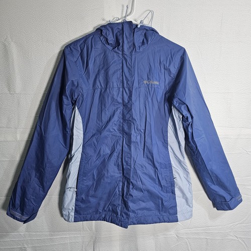 Women's Columbia two tone sleeker waterproof rain jacket size S eBay
