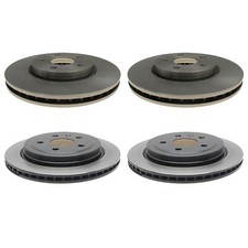 ACDelco Silver Front 321mm Rear 315mm Brake Kit Disc Rotors For Camaro 2010-2015