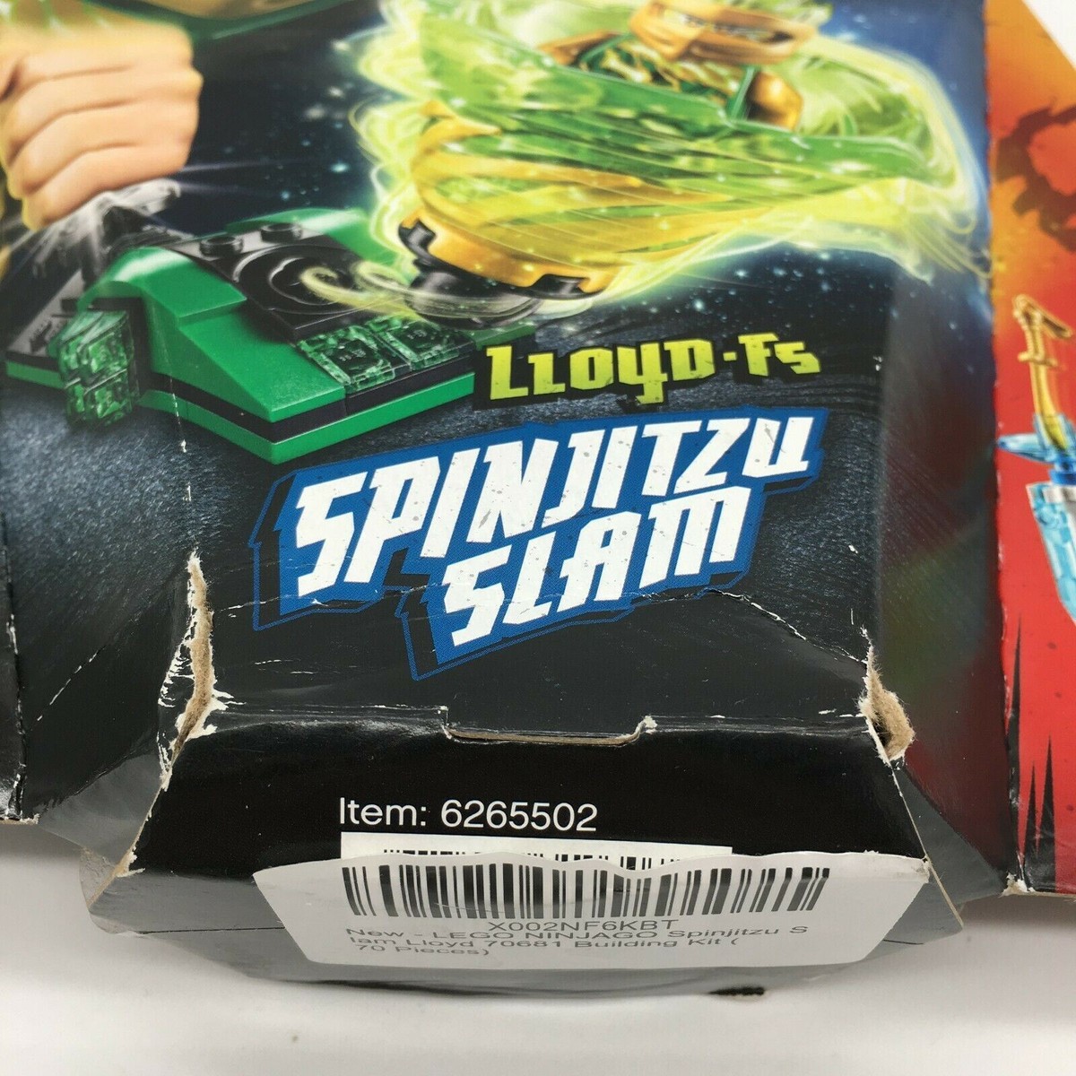 satosi Lego Spinjitzu Slam - Lloyd 70681 NINJAGO Minifigure