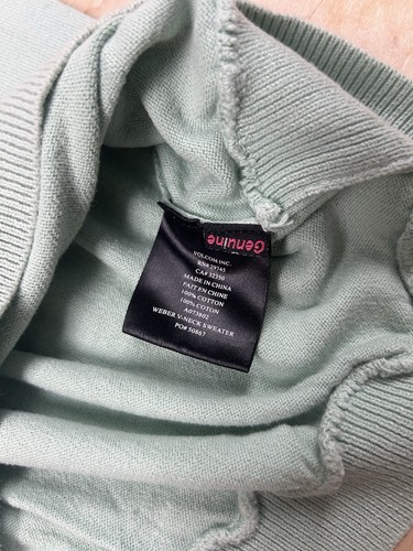 Volcom Vintage Collectable Long Sleeve “WEBER V-NECK SWEATER” - Size L - Picture 3 of 6