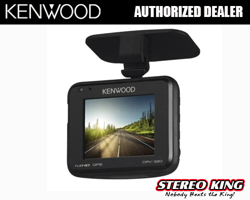 DRV-320 ドライブレコーダー New KENWOOD DRV-320 GPS Integrated Dashboard Camera 2” LCD Screen