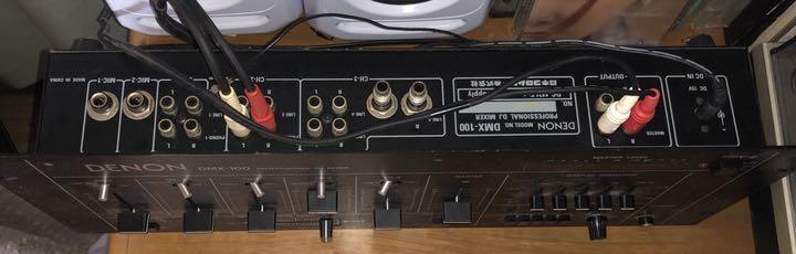DENON DMX-100 DJミキサー 通電確認済み DENON DMX-100 professional DJ mixer used Japan | eBay