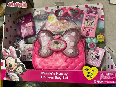 [Just Play] Minnie's Happy Helpers Bag Set New