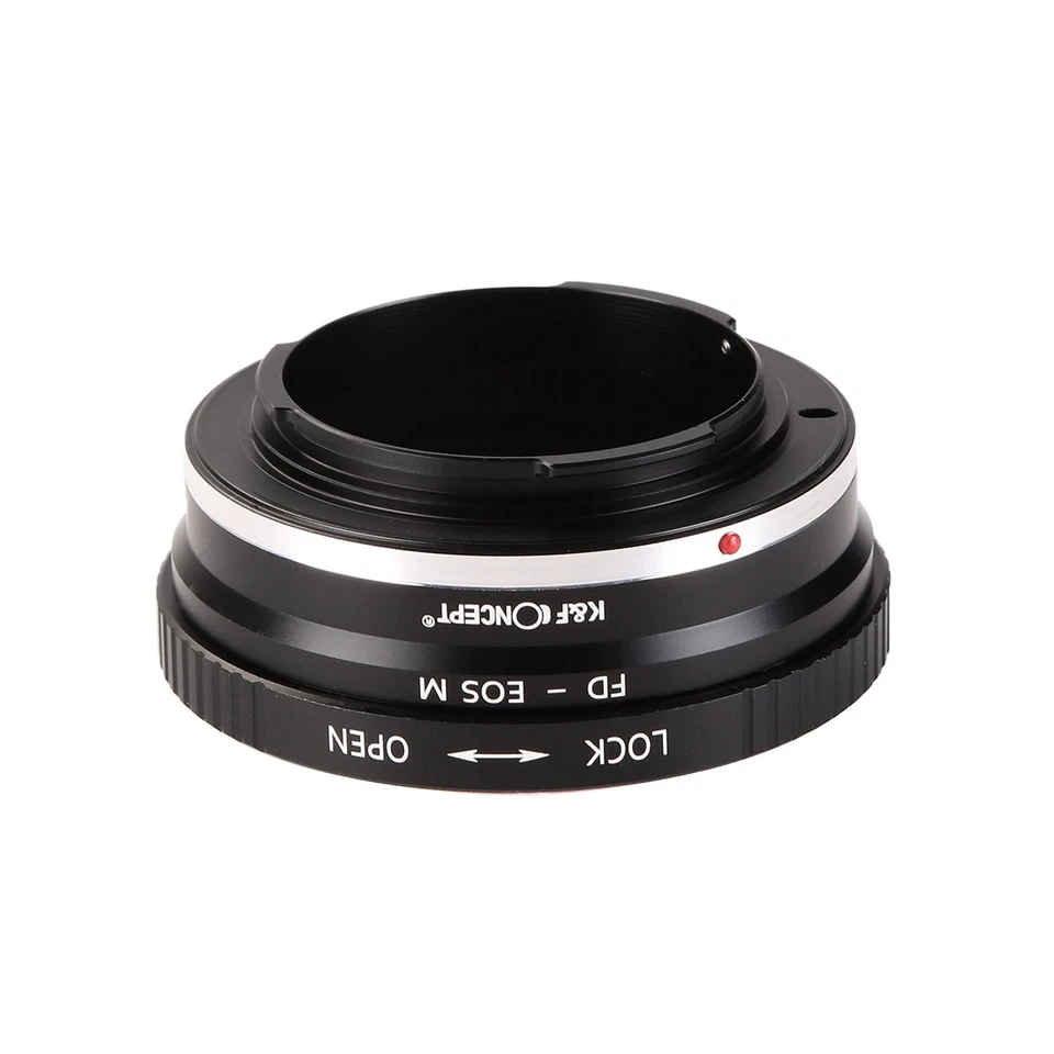K&F Concept adapter for Canon FD mount lens to Canon EOS M1 M2 M3 camera - Image 3 of 4