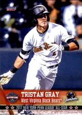 2017 New York-Penn League All-Stars Choice #54 Tristan Gray Missouri City Texas