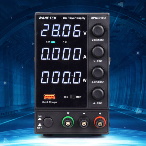 Regelbar DC Labornetzgerät Labornetzteil 4 LED Anzeige 0-30V 0-10A 300W NEU - Bild 22 von 30