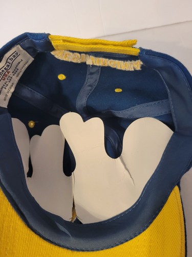 Gorra ajustable West Virginia University Mountaineers WVU NCAA azul (NUEVA) - Imagen 14 de 16