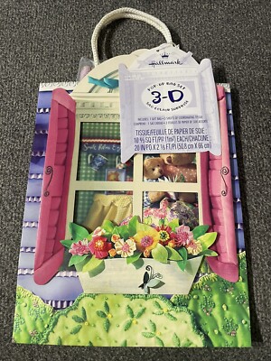 Hallmark Pop-Up Bag Set 3D Sac-Eclair Surprise 