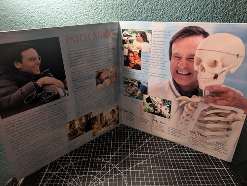 Patch Adams (1999) Laserdisc Robin Williams Universal Signature Collection - Imagen 7 de 7