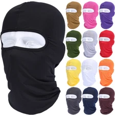 Balaclava Face Mask Thin UV Protection Ski Sun Hood Tactical Masks for Men Women