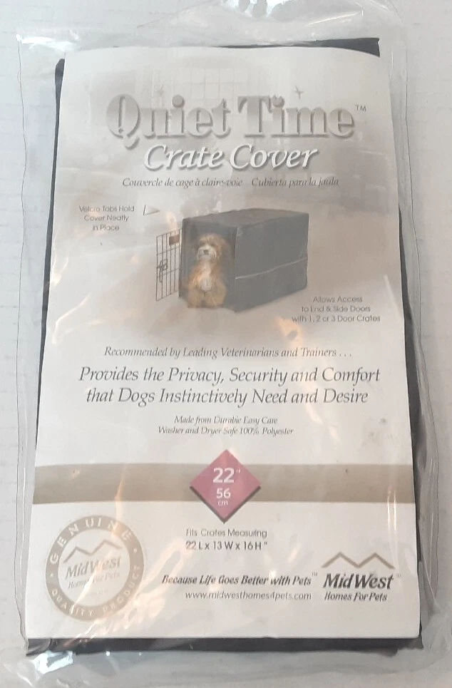 Midwest quiet hot sale time crate cover