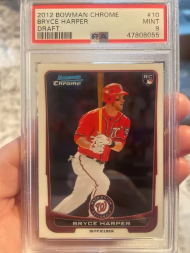 2012 Bowman Draft Picks & Prospects - Chrome #10 Bryce Harper (RC)