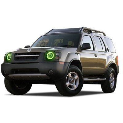 Nissan X-Terra v.3 Fusion Color Change LED Halo Headlight Kit 2000-2001 RGB / Colorfuse RF Remote