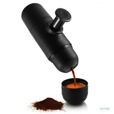 Coffee Mini Machine Espresso Portable Maker Manual Travel Handheld Home Pressure