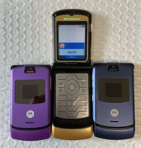 Motorola RAZR V3 Unlocked Flip Bluetooth GSM 850 /900 /1800 /1900 Mobile Phone - Picture 18 of 31