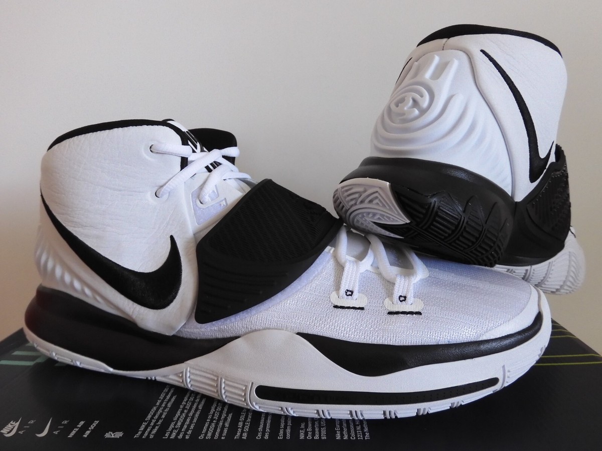 NIKE KYRIE 6 TB PROMO WHITE-BLACK-BLACK SZ 13 [CW4142-101] | eBay
