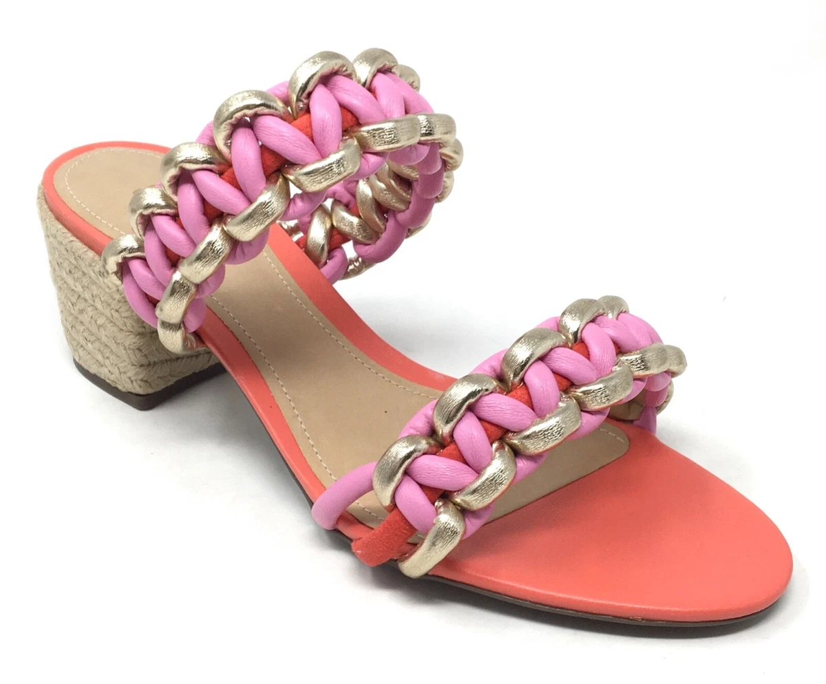 Coral block heel clearance sandals
