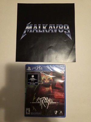 Stray - Sony PlayStation 4 - BRAND NEW《Includes 6 Art Cards》